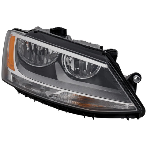 CAPA Halogen Headlight Passenger Side For 2011-2014 Volkswagen Jetta Sedan