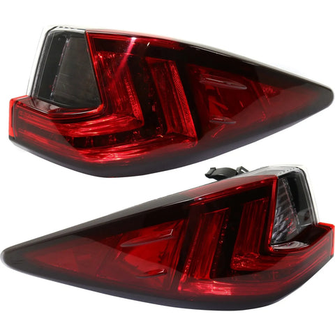 Tail Light For 2016-2017 Lexus RX350 Set of 2 Driver and Passenger Side Outer