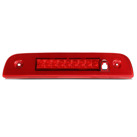 2007-2012 Dodge Nitro Full LED 3rd Third Tail Brake Light Stop Lamp Bar Red