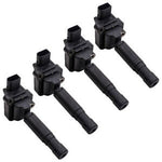 Pack of 4 Ignition Coils Plug Pack For Benz W203 C230 1.8L L4 2003-2005 UF555