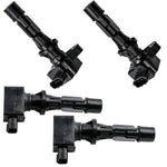 Set of 4 Ignition Coil Pack For MAZDA 3 6 CX-7 MX-5 L3G218100A UF540 2006-2010