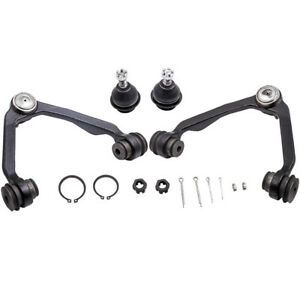 4 Pcs Front Upper Control Arm w/Ball Joint for Ford F-150 2004 Heritage K8722T