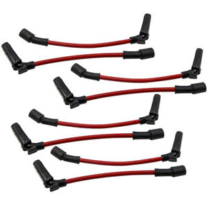 8 PACKS Spark Plug Wires for GMC C, K 2500 Sierra for Chevy SSR for Cadillac