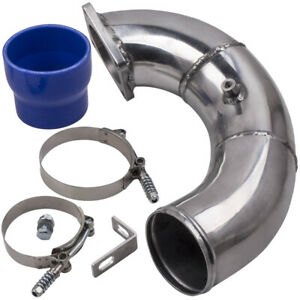 3.5" Inch Air Intake Elbow Charge Pipe For Dodge Ram Cummins 5.9L Diesel 94-98