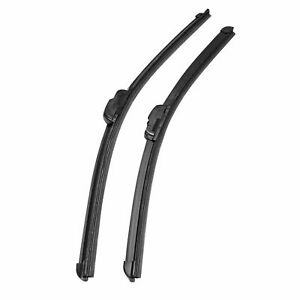 20" & 20" INCH Bracketless Windshield Wiper Blades J-HOOK For Ford Mercury