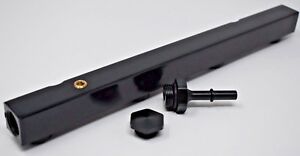 K Series Black High Flow Fuel Rail Honda/Acura K20 K24 K-Swap Civic Rsx Integra