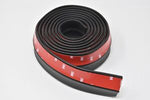 3M 2"x2.5M Black Front Bumper Lip Splitter Body Spoiler Skirt Rubber Protector