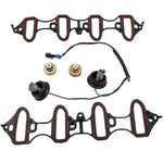 New Knock Sensor Harness Intake Manifold Gasket Kit Set 5pc for Silverado Sierra