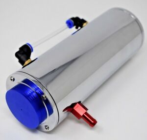 Aluminum Overflow Coolant Tank Reservoir Cooling Radiator Water 500ML CatchCan