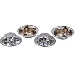 Set of 4 Chrome Wheel Hub Cap Center Cover For Ford F150 & Expedition 1997-2004