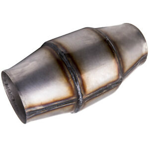 Catalytic Converter for 60011 4 Inch Universal High Flow Stainless