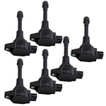 Pack of 6 Ignition Coil Pack for Nissan 370Z 3.7L V6 for Infiniti FX50 5.0L 2009