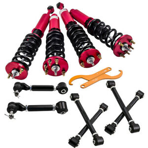 Adj Damper Coilover Kits for 04-08 Acura TSX 03-07 Accord Rear Upper Camber Arm