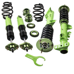 Coil Sturts Coilover for BMW 3 Series E36 M3 323 325 328 Adj.Height Green