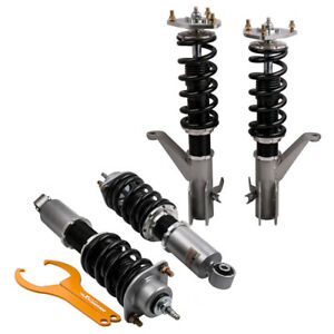 Coilover 24 Ways Adj Damper Kits For Honda Civic 01-05 2 x Front 2 x Rear Struts