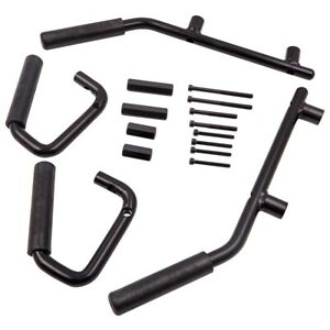 Front and Rear Grab Handles Kit Grab Bar For Jeep Wrangler JK 2DRS/4DRS 07-18