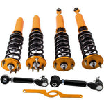 Coilover Shocks For Honda Accord 03-07 Acura TSX 04-08 +2 Rear Upper Camber Arms