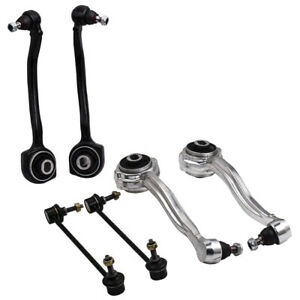 Suspension 6 Pcs Front Sway Bar Links & Control Arms w/Ball Joints for Mercedes