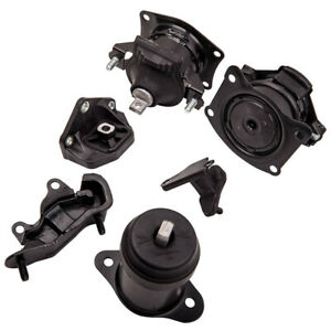 6x Engine Motor Mount & Trans Mount for Honda Accord 3.0L 03-07 for Auto Trans