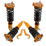 Coilover Struts Shocks For 92-01 Honda Prelude Suspension Spring Adj Height Gold