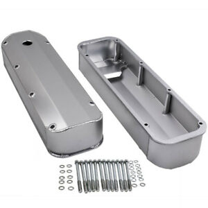 Fabricated Aluminum Tall Valve Covers For Ford BBF 429 460 V8 Big Block New