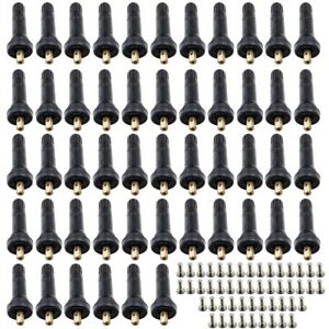 Pack of 50PCS TPMS Rubber Tire Sensor Wheel Rim Valve Stems for GM/Chevey