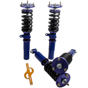 Coilover Struts Shocks Front x 2 Rear x 2 Fit BMW 5 Series E39 1996-2000-2003