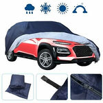 Sun UV Rain Dust Heat Resistant PEWA Full Car Cover 16ft Waterproof Breathable