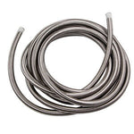 '-8 8AN Stainless Steel Braided Fuel / Oil Line Hose AN8 Silver 20 FT