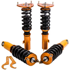 4x Coilovers for Subaru Legacy 2005 2006 2007 2008 2009 BL BP Adj. Height Struts