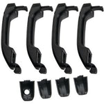 Set of 4 Exterior Door Handle For Chevy Silverado GMC Sierra 14-18 Left&Right