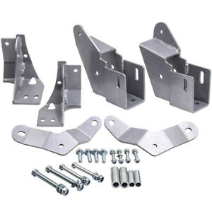 4.5" + Front Control Arm Drop Bracket Kit for Jeep Cherokee XJ 1984-2001