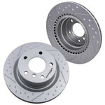 2 Pcs Driver & Passenger Right Brake Rotors for BMW E81 E82 E88 120i 125i 118i