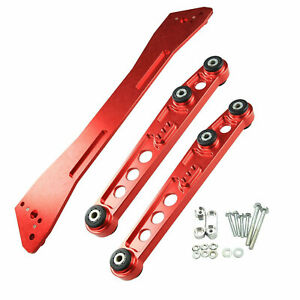 Rear Lower Control Arm Subframe Brace Tie Bar Kit For CIVIC 92-95/93-97 DEL SOL