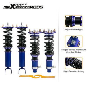 Height Adjustable Coilovers for Honda Prelude 1992-2001 Lowering Shocks Struts