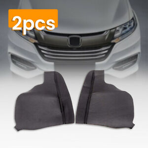 2pcs Door Armrest Replacement Cover For Honda Odyssey 11-17 Black