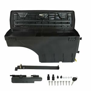 Passenger Right Side Rear Truck Bed Storage Box Toolbox For 07-20 Toyota Tundra