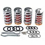 For 1988-1991 Honda CRX EG EK Adjustable 1"- 4" Lowering Suspension Coil Springs