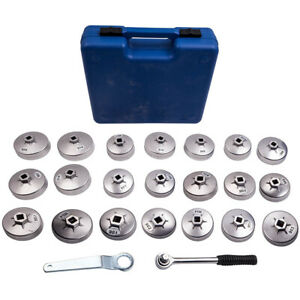 Oil Filter Removal Remover Cap Cup Wrench Socket Ring Spanner Tool Kit