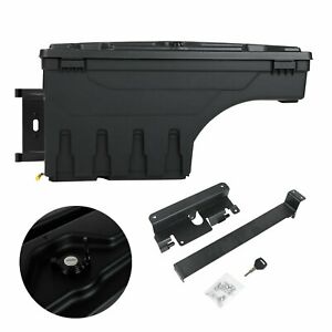 Truck Bed Storage Box Toolbox Left Driver for Chevy Silverado GMC Sierra 07-18