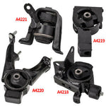 Engine Motor Mount 4pcs For Toyota Corolla 03-08 AT Trans 12305-22110 A4221 4219