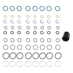 For Ford 6.0L Powerstroke Oil Rail Leak Repair Kit Tool O-rings & Injector Seal